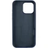Чохол з закритим низом Silicone Case на Apple iPhone 16 Pro – Синій / Deep navy. Фото 9 з 12