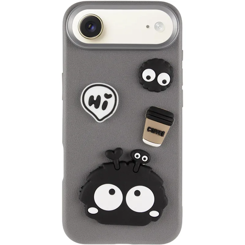 Чохол Labubu Toys для Apple iPhone 17 Air (6.5") – Monster / Grey. Фото 4 з 7
