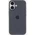 Силиконовый чехол ААА with Magsafe connection для Apple iPhone 16 Plus – Black. Фото 2 из 7