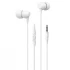Навушники Usams US-SJ594 EP-47 з мікрофоном (3.5mm/1.2m) – White. Фото 1 з 4