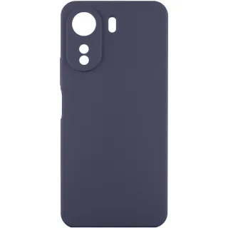 Чехол Silicone Case Lakshmi Premium з закритою камерою на Xiaomi Redmi 15C (Global) — Серый / Dark Gray
