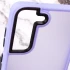 Чехол TPU+PC Lyon Frosted на Samsung Galaxy S21 FE – Purple. Фото 6 из 7