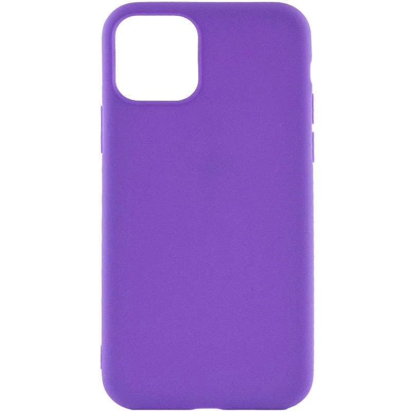 

Кольоровий силіконовий чохол на Apple iPhone 13 (6.1") (Бузковий)