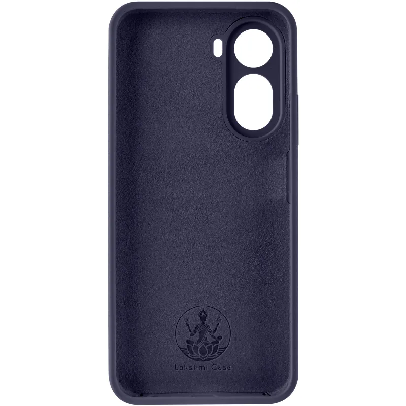 Чехол Silicone Case Lakshmi Premium з закритою камерою на Xiaomi Redmi A7 Pro 4G – Темно-синий / Midnight blue. Фото 4 из 6