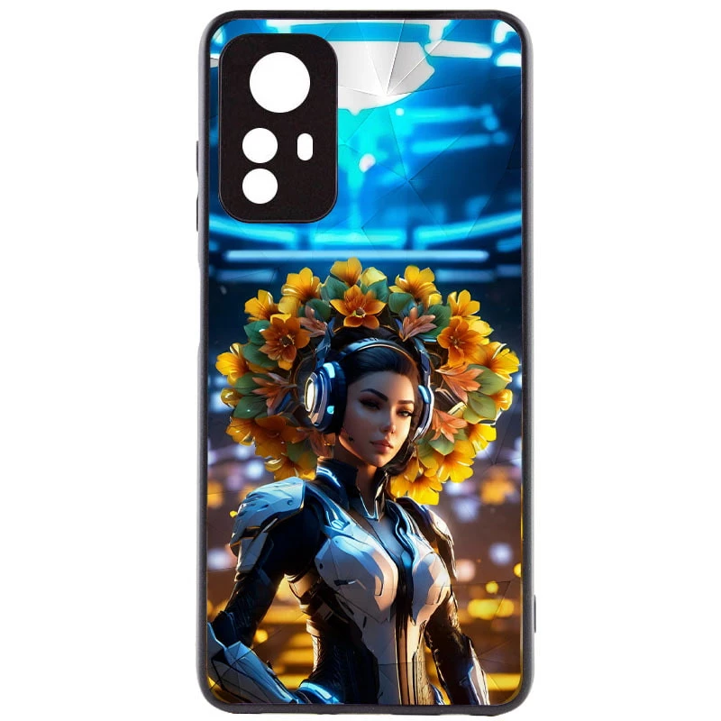 

Стеклянный чехол Prisma Ladies на Xiaomi Redmi Note 12S (Cyberpunk)