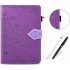 Кожаный чехол Art Case с визитницей для Samsung Galaxy Tab S7+ – Сиреневый. Фото 6 из 7