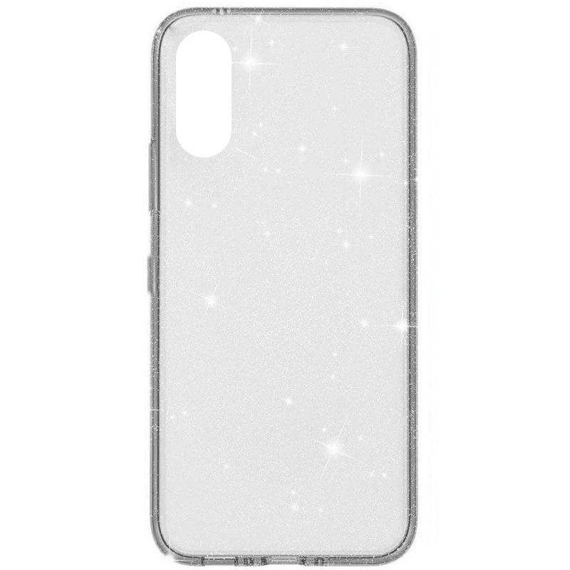 Блискучий силіконовий чохол на Xiaomi Redmi 9A – Clear. Фото 1 з 3