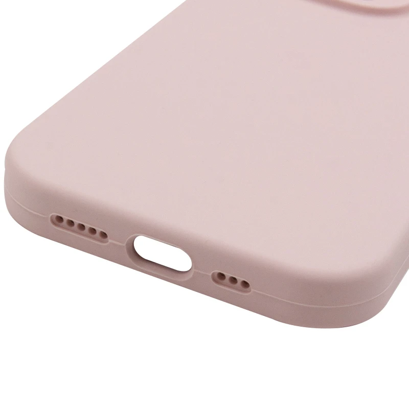 Чехол Silk Full Camera Protective (AA) NO LOGO для Apple iPhone 15 Pro (6.1") – Розовый / Chalk Pink. Фото 7 из 12