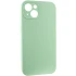 Чехол с защитой камеры Silicone Case для Apple iPhone 14 (6.1") – Зеленый / Pistachio. Фото 2 из 6