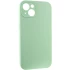 Чохол з закритим низом Silicone Case на Apple iPhone 16 – Зелений / Pistachio. Фото 3 з 11