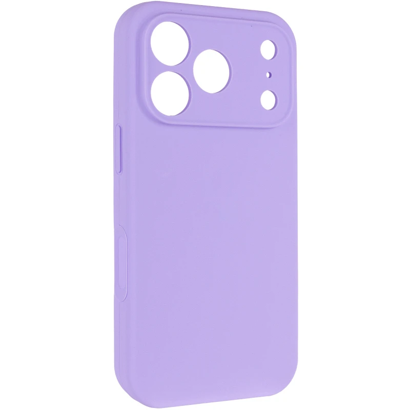 Чехол Silk Full Camera Protective (AA) NO LOGO для Apple iPhone 17 Pro (6.3") – Сиреневый / Dasheen. Фото 2 из 8