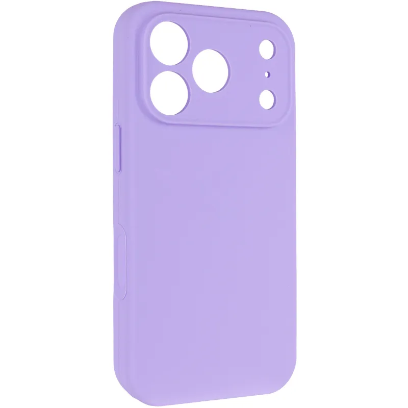 Чехол Silk Full Camera Protective (AA) NO LOGO для Apple iPhone 17 Pro Max (6.9") – Сиреневый / Dasheen. Фото 1 из 5