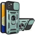 Ударопрочный чехол Ummi Camshield Serge Ring (in box) для Samsung Galaxy A03 – Зеленый / Green. Фото 1 из 1