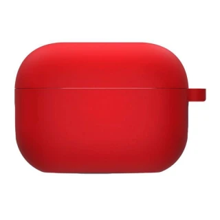 Силиконовый футляр с микрофиброй для наушников Airpods Pro фото 1 из 5