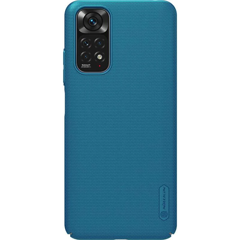 

Пластиковая накладка Matte Frost для Xiaomi Redmi Note 11 (Global) (Бирюзовый / Peacock blue), Бірюзовий / peacock blue