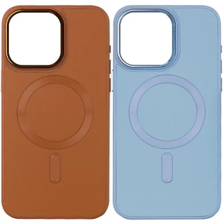 Шкіряний чохол Bonbon з металевими кнопками та MagSafe на Apple iPhone 15 Plus (6.7") фото 1 Шкіряний чохол Bonbon з металевими кнопками та MagSafe на Apple iPhone 15 Plus (6.7") фото 1 з 3