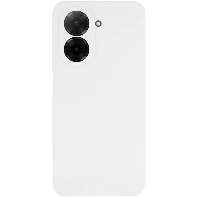 Чохол Silicone Case Lakshmi Premium із закритою камерою для Xiaomi Poco C71 – Білий / White. Фото 3 з 6
