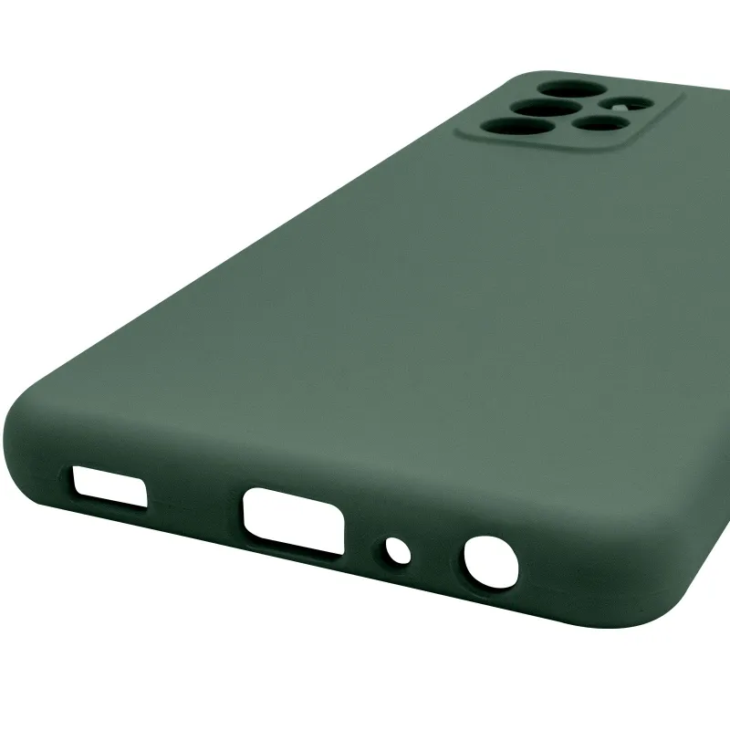 Чехол Silicone Case Lakshmi Premium з закритою камерою на Samsung Galaxy A52 4G / A52 5G – Зеленый / Cyprus Green. Фото 9 из 16