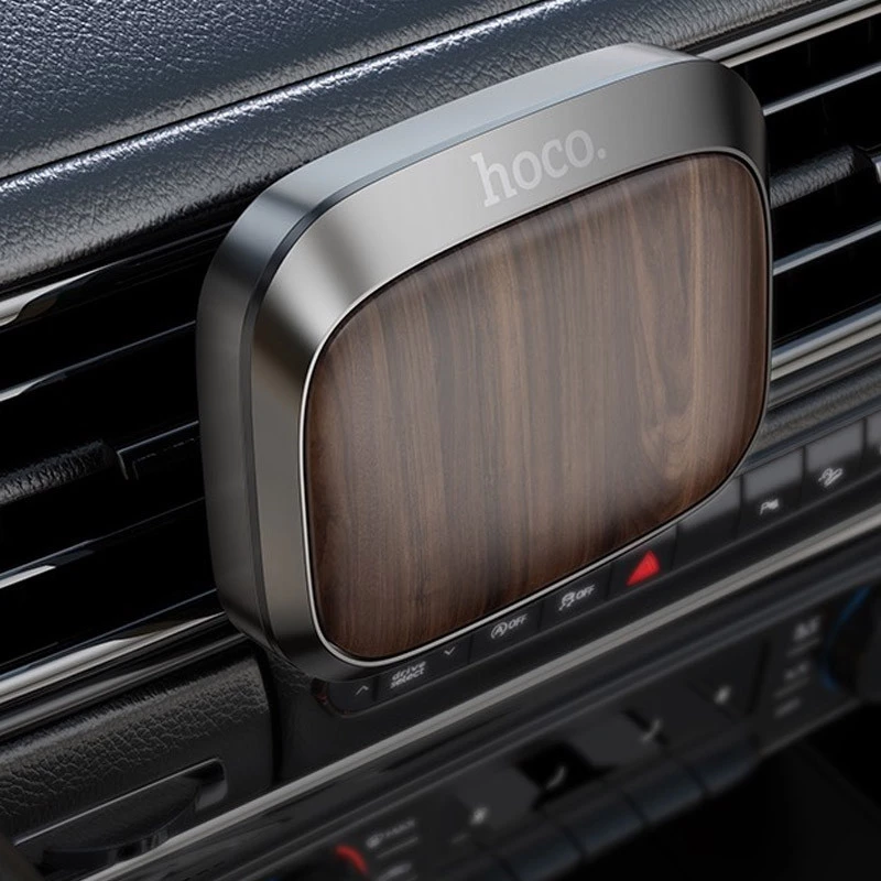 Ароматизатор в машину Hoco ZP8 Spread – Metal gray. Фото 3 з 4