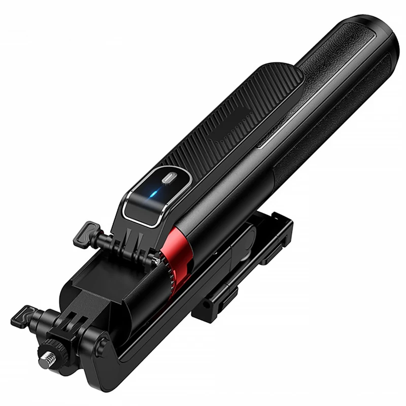 Монопод для селфі Hoco DYY04 трипод + знімний BT пульт – Black. Фото 4 з 5