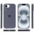 Чохол Silicone Case з закритим низом на Apple iPhone 16e (6.1") – Сірий / Lavender Gray. Фото 6 з 6