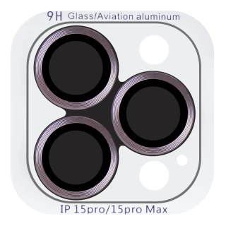 Металлическое защитное стекло на камеру для Apple iPhone 15 Pro Max (6.7") фото 1 из 14