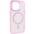 Силіконовий чохол Iris с MagSafe на Apple iPhone 13 Pro Max (6.7") – Рожевий. Фото 3 з 8