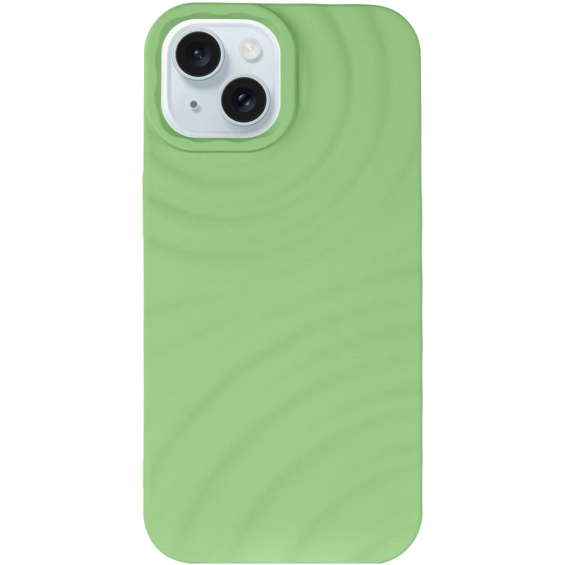 Чехол TPU MonoWave для Apple iPhone 13 (6.1") – Light Green. Фото 3 из 7