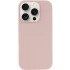 Чехол с закрытым низом Silicone Case для Apple iPhone 16 Pro Max – Розовый / Pink Sand. Фото 3 из 15