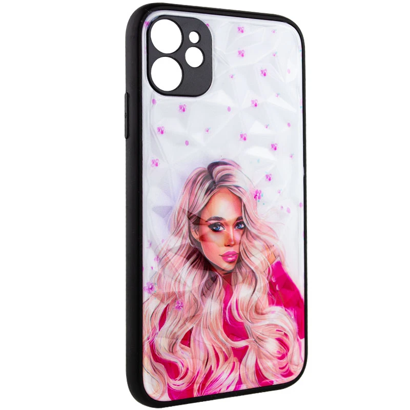 Стеклянный чехол Prisma Ladies на Apple iPhone 11 (6.1") – Pink. Фото 2 из 9