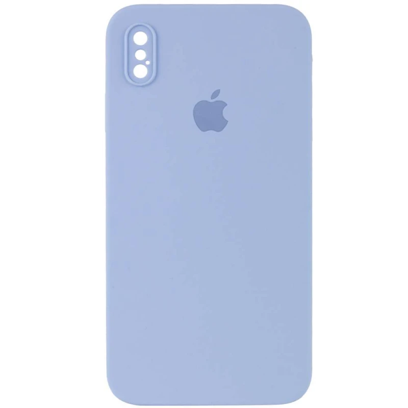 

Чохол Silicone Case Square з захистом камери на Apple iPhone XS Max (6.5") (Блакитний / Mist blue)