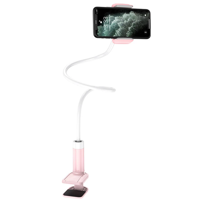 

Держатель настольный Hoco PH23 Balu (Pink white)