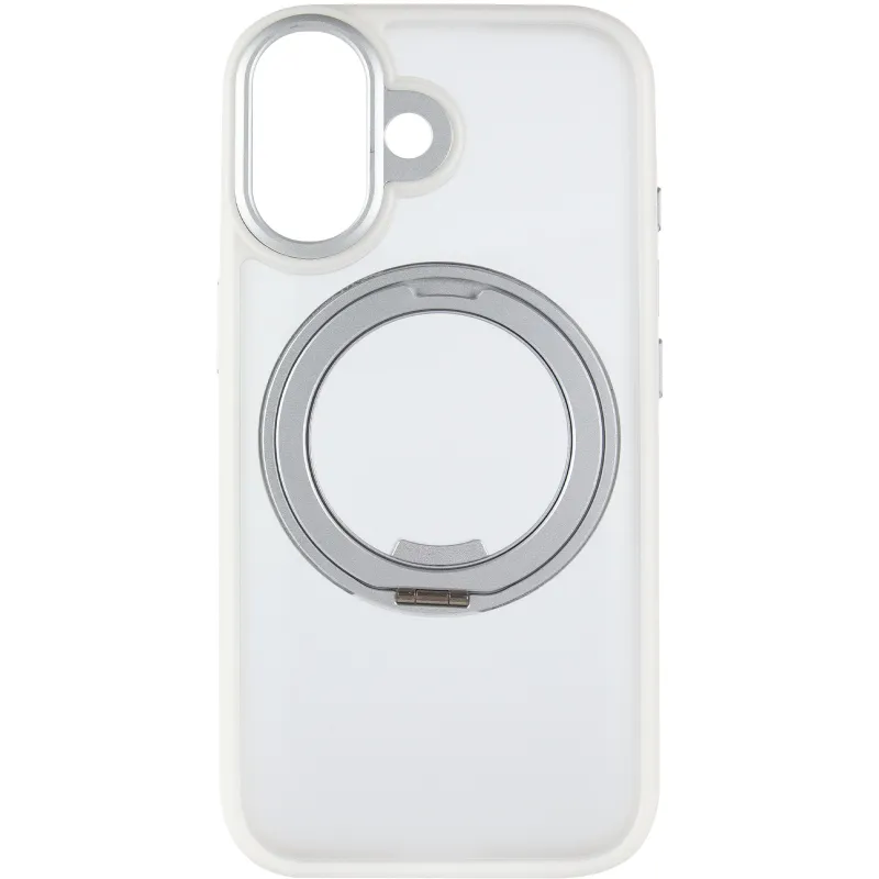 Чехол Ummi Stylish with MagSafe Ring для Apple iPhone 17 (6.3") – White. Фото 4 из 10