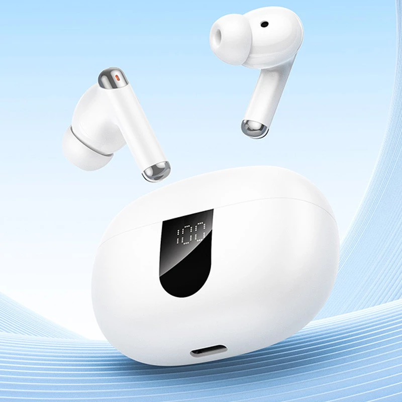 Беспроводные TWS наушники Hoco EQ26 Nice ANC+ENC – White. Фото 5 из 5