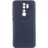 Чохол Silicone Case Lakshmi Plus з закритою камерою на Xiaomi Redmi Note 8 Pro – Синій / Midnight Blue. Фото 1 з 4