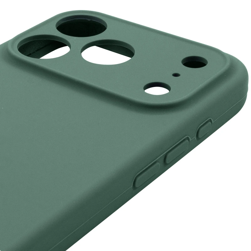Чехол Silk Full Camera Protective (AA) NO LOGO для Apple iPhone 17 Pro (6.3") – Зеленый / Pine green. Фото 6 из 7