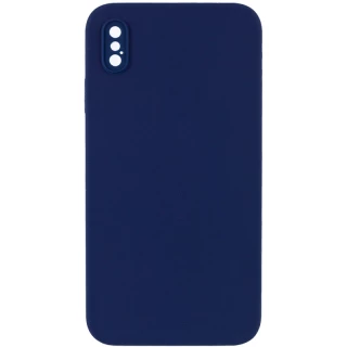 Чехол Silicone Case Square L с защитой камеры для Apple iPhone XS (5.8") фото 1 из 3