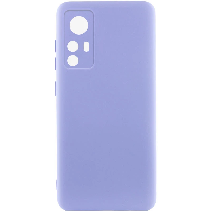Чохол Silicone Case Lakshmi Plus з закритою камерою на Xiaomi Redmi Note 12S – Бузковий / Dasheen. Фото 1 з 5