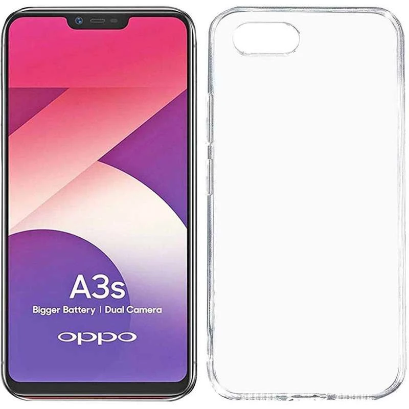 

Ультратонкий силиконовый чехол 1 мм для OPPO A5 / A3S / AX5 / R15-NEO (Бесцветный (прозрачный)), Безбарвний (прозорий)