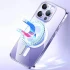 Чехол TPU Crystal Case with Magnetic Fit для Apple iPhone 15 Pro (6.1") – Clear. Фото 4 из 7