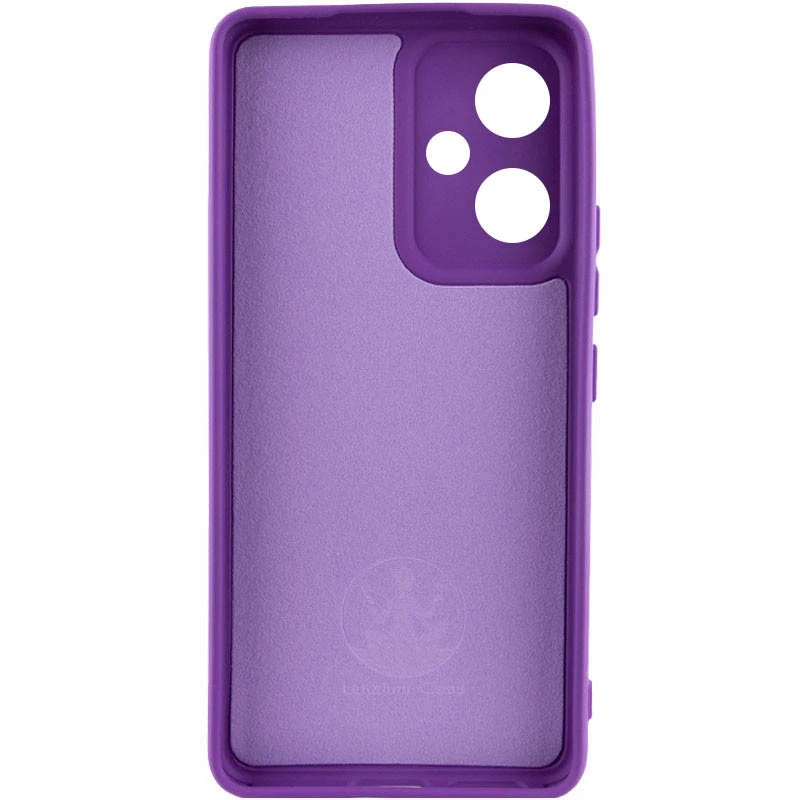Чохол Silicone Case Lakshmi з закритою камерою на Xiaomi Redmi 12 – Фіолетовий / Purple. Фото 5 з 10