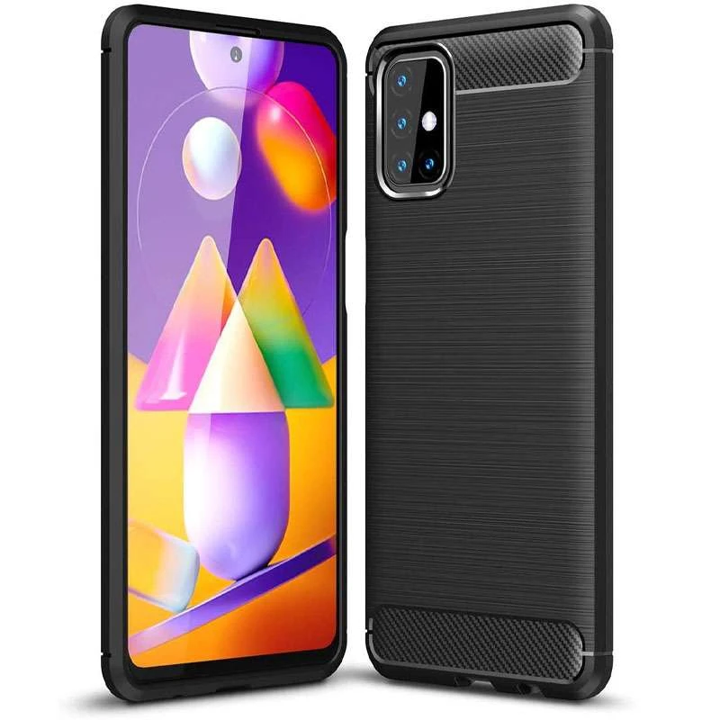 

Тонкий силіконовий чохол Slim на Samsung Galaxy M51 (Чорний)