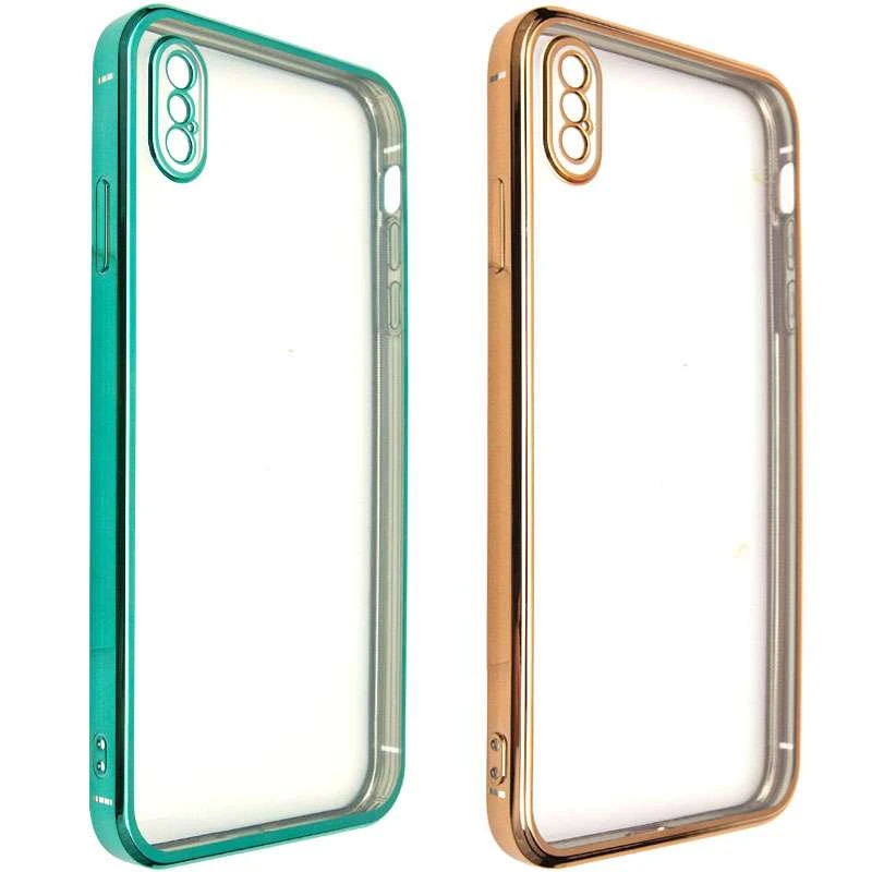 

Силіконовий чохол з глянсовою окантовкою та захистом камери на Apple iPhone XS Max (6.5")