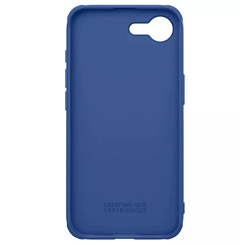Пластиковая накладка Nillkin Pro для Apple iPhone 17e (6.1") – Синий / Blue. Фото 6 из 6