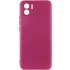 Чохол Silicone Case Lakshmi з закритою камерою на Xiaomi Redmi A1+ / Poco C50 / A2+ – Бордовий / Marsala. Фото 1 з 5