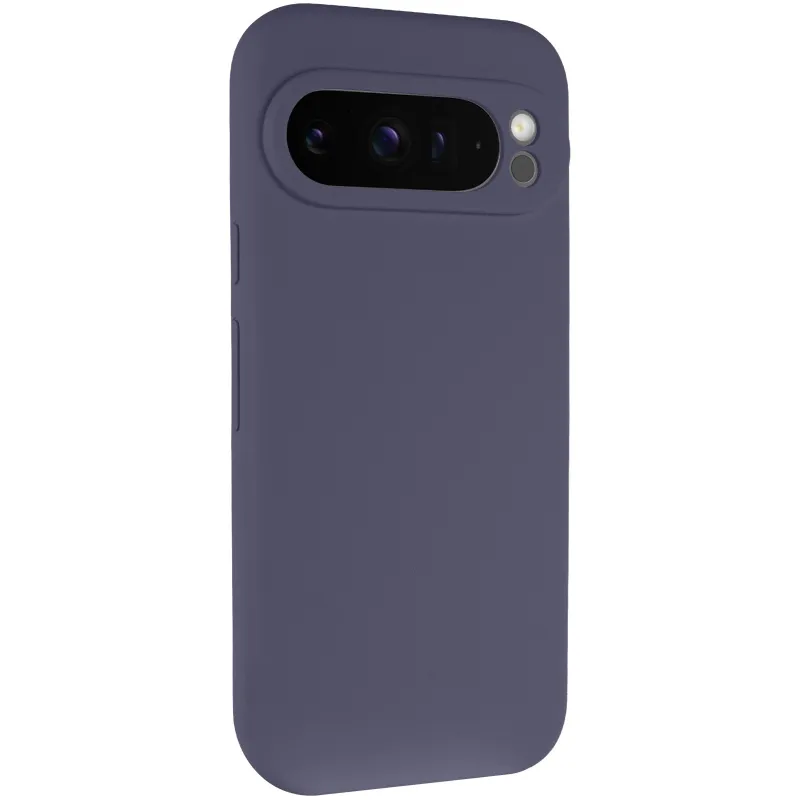 Чохол Silicone Case Lakshmi Premium із закритою камерою для Google Pixel 9 Pro XL – Сірий / Dark Gray. Фото 2 з 8