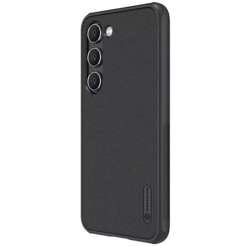 Пластикова накладка Nillkin Pro на Samsung Galaxy S23+ – Чорний / Black. Фото 2 з 5