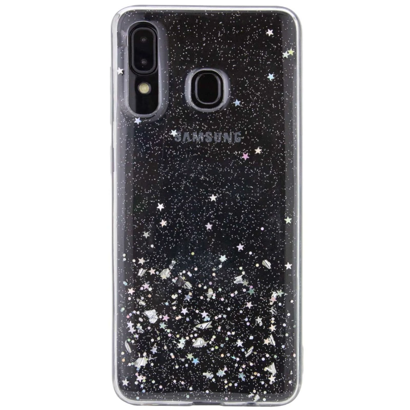 

Силіконовий чохол Star Glitter на Samsung Galaxy A20 / A30 (Прозорий)