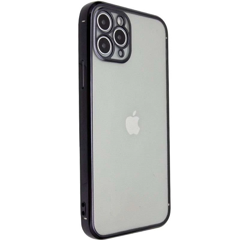 

Силіконовий чохол з глянсовою окантовкою та захистом камери на Apple iPhone 11 Pro (5.8") (Чорний)