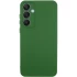 Чохол Silicone Case Lakshmi з закритою камерою на Samsung Galaxy S24 – Зелений / Dark green. Фото 2 з 13